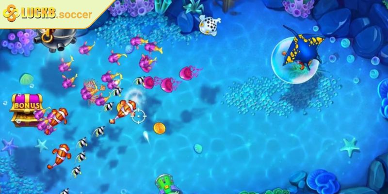Các biểu tượng đặc biệt trong Mega Fishing LUCK8